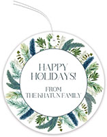 Hanging Gift Tags by Little Lamb Design (Blue Forest)