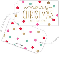 Hanging Gift Tags by Modern Posh (Colorful Christmas)