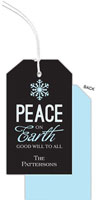 Hanging Gift Tags by PicMe Prints (Peace On Earth)