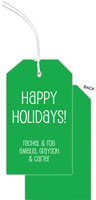 PicMe Prints - Hanging Gift Tags (Emerald Vertical)