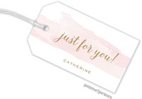 Hanging Gift Tags by PicMe Prints (Brushstroke Blush)