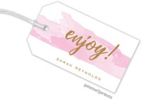 Hanging Gift Tags by PicMe Prints (Brushstroke Pink)