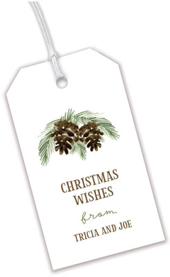 Hanging Gift Tags by PicMe Prints (Pinecones) Hanging Gift Tags by PicMe Prints (Pinecones)