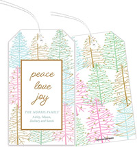 Hanging Gift Tags by PicMe Prints (Tinsel Trees)