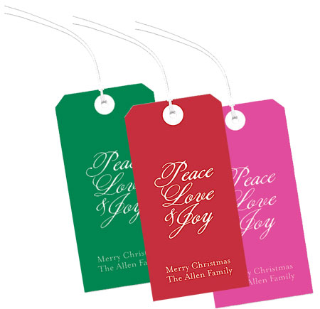 Hanging Gift Tags by Stacy Claire Boyd (Create-Your-Own Solid Holiday)