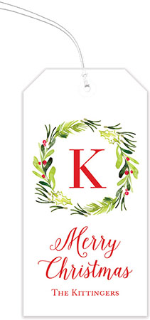 Holiday Hanging Gift Tags by Stacy Claire Boyd (Holiday Wreath) Holiday Hanging Gift Tags by Stacy Claire Boyd (Holiday Wreath)
