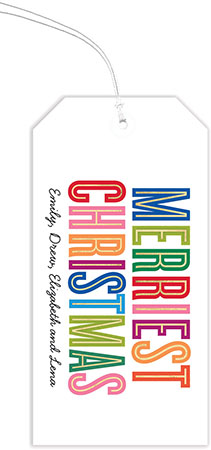 Holiday Hanging Gift Tags by Stacy Claire Boyd (Christmas Colors)