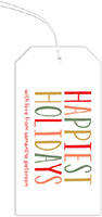 Holiday Hanging Gift Tags by Stacy Claire Boyd (Happiest Holidays)