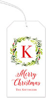 Holiday Hanging Gift Tags by Stacy Claire Boyd (Holiday Wreath)