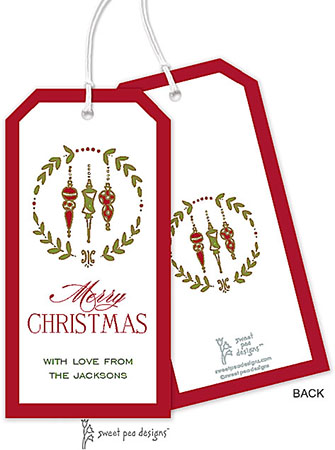 Hanging Gift Tags by Sweet Pea Designs (Ornaments)
