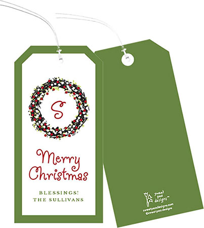 Hanging Gift Tags by Sweet Pea Designs (Solid Border)