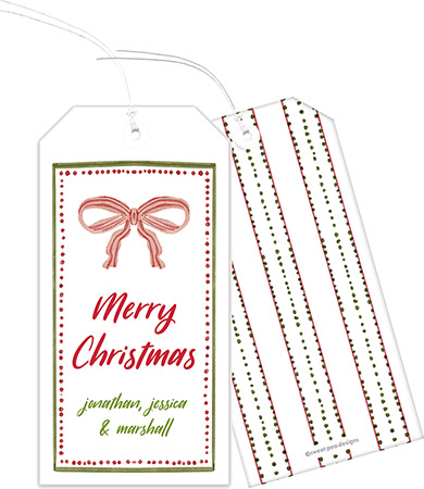 Hanging Gift Tags by Sweet Pea Designs (Bow Frame)
