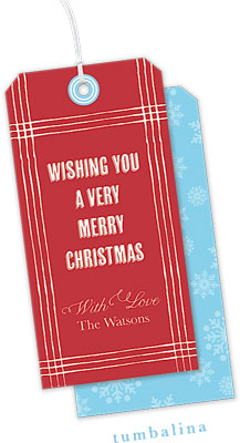Hanging Gift Tags by Tumbalina - Grunge Lines Hanging Gift Tags by Tumbalina - Grunge Lines
