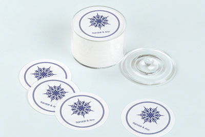 Great Gifts by Chatsworth - Single Snowflake Coaster