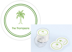 Great Gifts by Chatsworth - Palm Tree Palm Beach Coasters