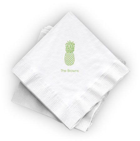 Great Gifts by Chatsworth - Cocktail Napkins (Pineapple)