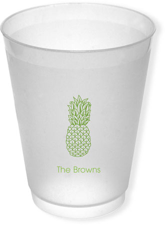 Great Gifts by Chatsworth - Reusable Flexible Cups (Pineapple)