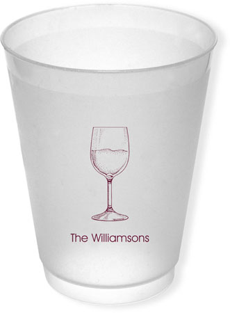 Great Gifts by Chatsworth - Reusable Flexible Cups (Wine Glass)
