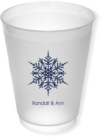 Great Gifts by Chatsworth - Reusable Flexible Cups (Snowflake)