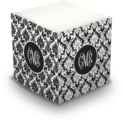 Great Gifts by Chatsworth - Decorative Memo Cubes/Sticky Notes (Damask)