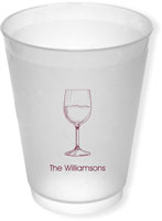 Great Gifts by Chatsworth - Reusable Flexible Cups (Wine Glass)