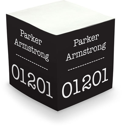 Great Gifts by Chatsworth - Memo Cubes/Sticky Notes (Create-Your-Own - Name & Zip Code) Great Gifts by Chatsworth - Memo Cubes/Sticky Notes (Create-Your-Own - Name & Zip Code)