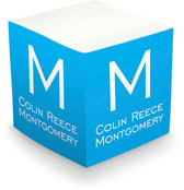 Great Gifts by Chatsworth - Memo Cubes/Sticky Notes (Create-Your-Own - Large Initial & Name)