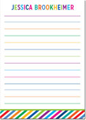 Great Gifts by Chatsworth - Notepads (Bright Chevron)