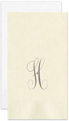 Strasbourg Personalized Flat Printed Guest Towels by Embossed Graphics