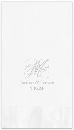 Estate Personalized Blind Embossed Guest Towels by Embossed Graphics Estate Personalized Blind Embossed Guest Towels by Embossed Graphics