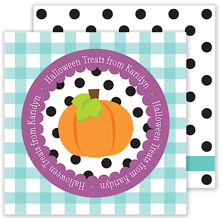Halloween Enclosure Cards by Hollydays (Scallop Circle Pumpkin)