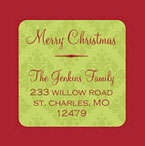 Take Note Designs - Address Labels (Ring the Bells Square - Holiday)