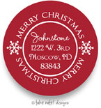 Take Note Designs - Address Labels (Holiday Seal - Holiday)