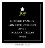 Take Note Designs - Address Labels (Joy Star - Holiday)