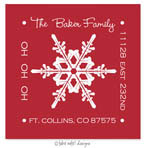 Take Note Designs - Holiday Address Labels (Square)