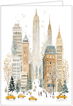 Boxed Charitable Holiday Greeting Cards by Altru Paper Co. (Watercolor NYC) Boxed Charitable Holiday Greeting Cards by Altru Paper Co. (Watercolor NYC)