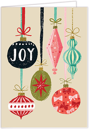 Boxed Charitable Holiday Greeting Cards by Altru Paper Co. (Joyful Watercolor Baubles) Boxed Charitable Holiday Greeting Cards by Altru Paper Co. (Joyful Watercolor Baubles)