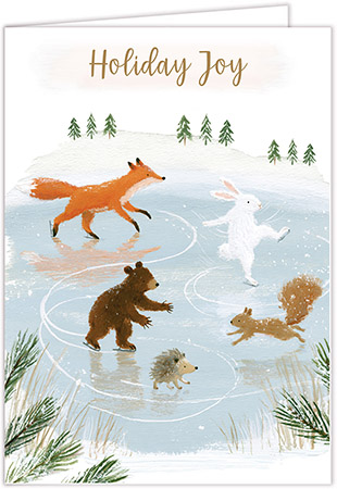 Boxed Charitable Holiday Greeting Cards by Altru Paper Co. (Holiday Joy on Ice) Boxed Charitable Holiday Greeting Cards by Altru Paper Co. (Holiday Joy on Ice)