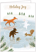 Boxed Charitable Holiday Greeting Cards by Altru Paper Co. (Holiday Joy on Ice)