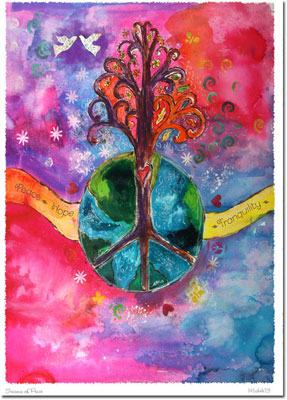 Holiday Greeting Cards by Another Creation by Michele Pulver - Seasons of Peace