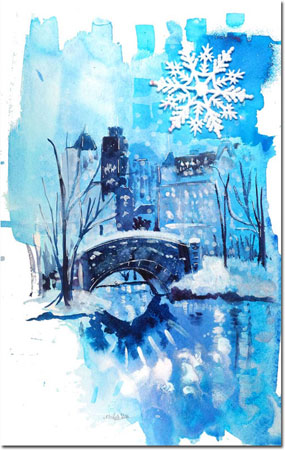 Holiday Greeting Cards by Another Creation by Michele Pulver - View From A Hansom Cab Holiday Greeting Cards by Another Creation by Michele Pulver - View From A Hansom Cab