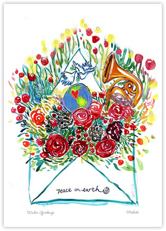 Holiday Greeting Cards from Another Creation by Michele Pulver - Winter Greetings Holiday Greeting Cards from Another Creation by Michele Pulver - Winter Greetings