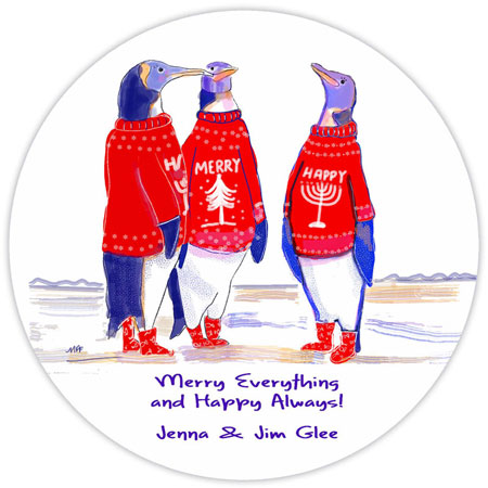 Interfaith Holiday Greeting Cards from Another Creation by Michele Pulver - Merry Everything