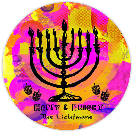 Hanukkah Greeting Cards from Another Creation by Michele Pulver - Happy and Bright