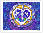 Holiday Greeting Cards from Another Creation by Michele Pulver - Peace on Earth