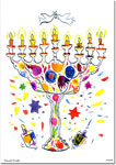 Hanukkah Greeting Cards from Another Creation by Michele Pulver - Menorah Doodles