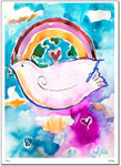 Holiday Greeting Cards by Another Creation by Michele Pulver - Peace