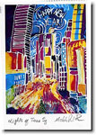 Holiday Greeting Cards by Another Creation by Michele Pulver - Lights of Times Square