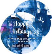 Holiday Greeting Cards by Another Creation by Michele Pulver - Snowball