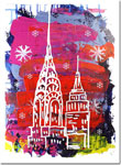 Holiday Greeting Cards by Another Creation by Michele Pulver - City Icons